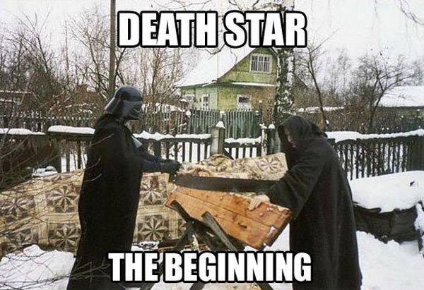 Death Star - The Beginning - funnypictures.me