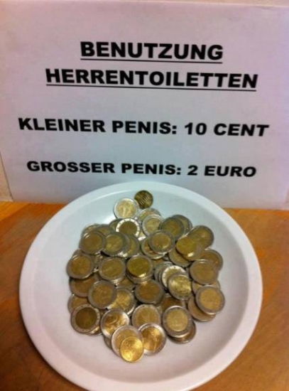 How To Make Money In Men's Toilet - Funny pictures