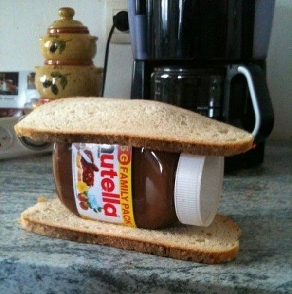 Nutella youre doing it wrong - Funny pictures