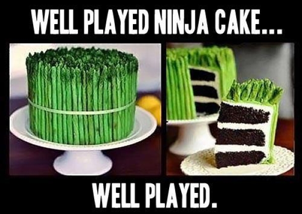 Ninja Cake - Funny pictures