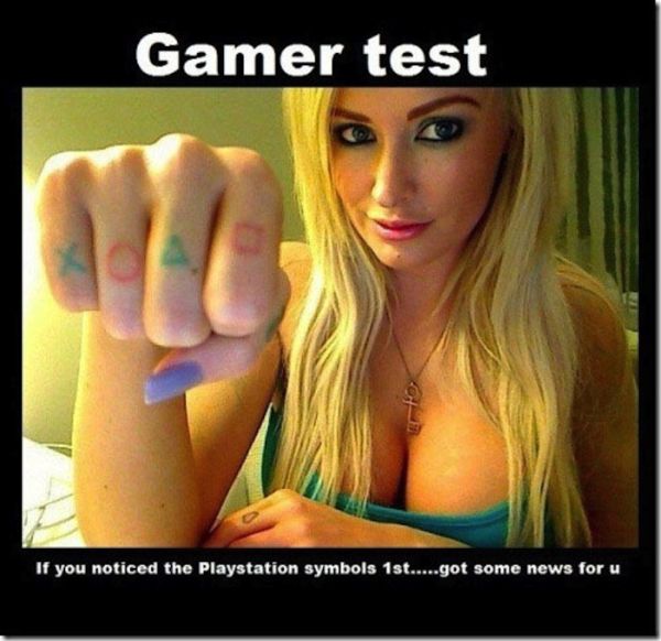Gamer Test - Funny pictures