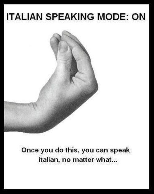 Italian Speaking Mode - ON - Funny pictures