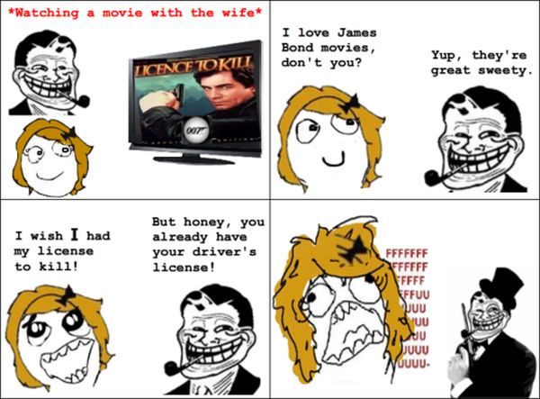 Licence To Kill - Funny pictures