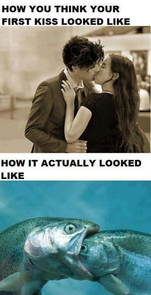 First Kiss - Funny pictures
