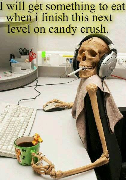 Playing Candy Crush - Funny pictures