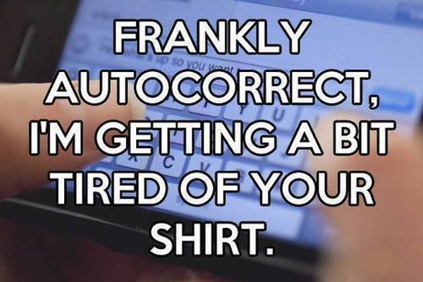 Frankly Autocorrect - Funny pictures