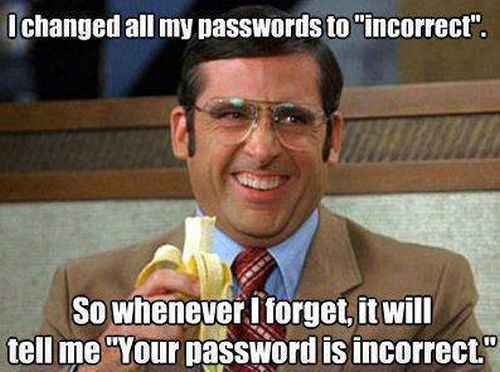 How To Remember Your Password - Funny pictures