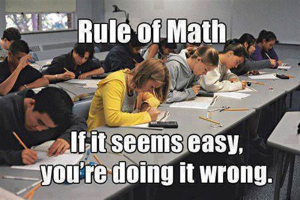 Rule Of Math - Funny pictures