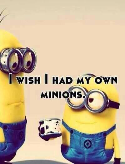 I Wish I Had My Own Minions - Funny pictures