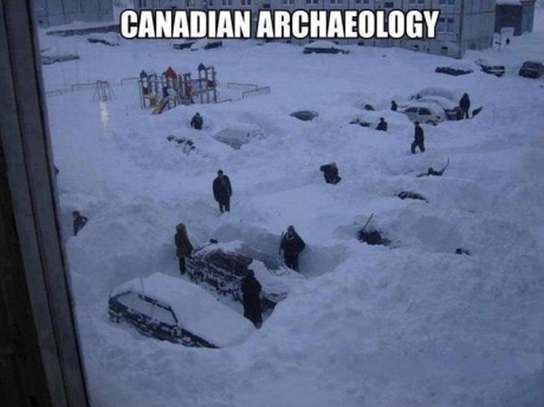 Canadian Archaeology - Funny pictures