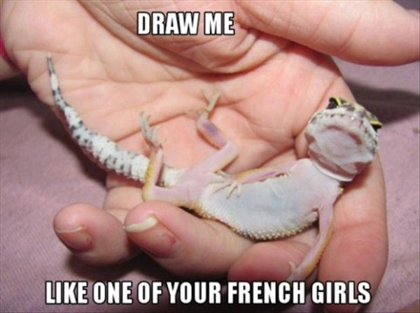 Draw Me Like One of Your French Girls - Funny pictures