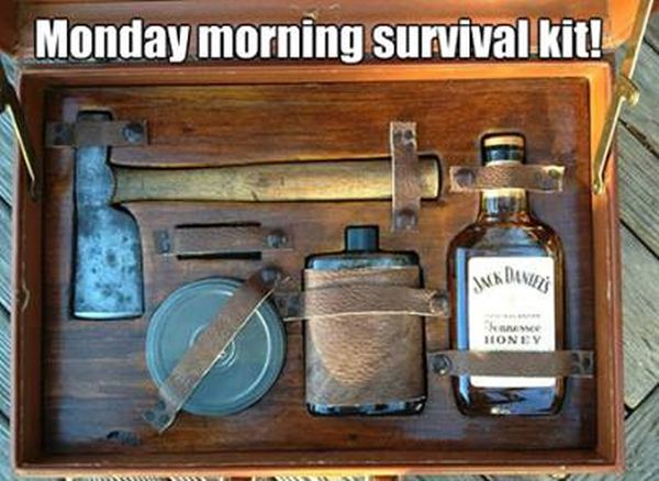 Monday Morning Survival Kit - Funny pictures