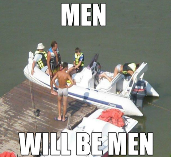 Men Will Be Men Funny Pictures