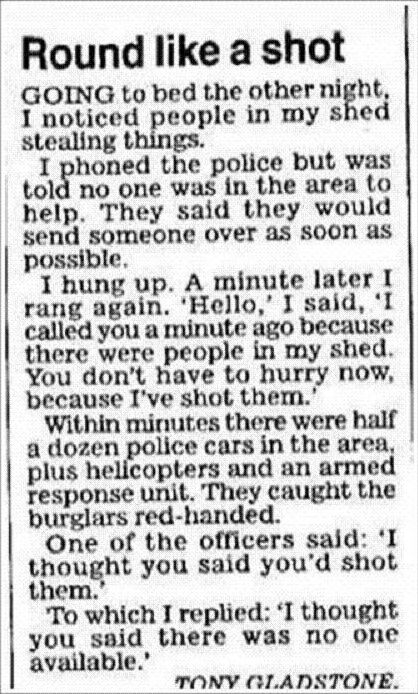 Calling the cops like a boss - Funny pictures