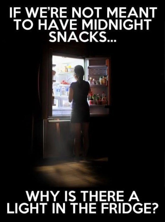 If We're Not Meant To Have Midnight Snacks.. - Funny pictures