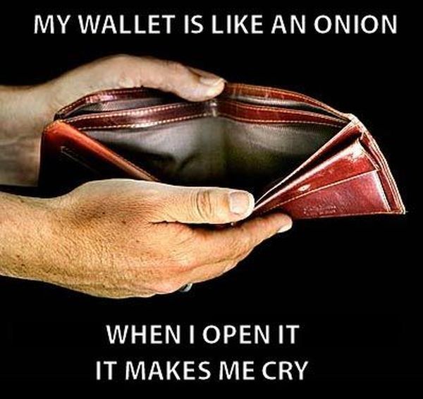 My Wallet Is Like An Onion - Funny pictures