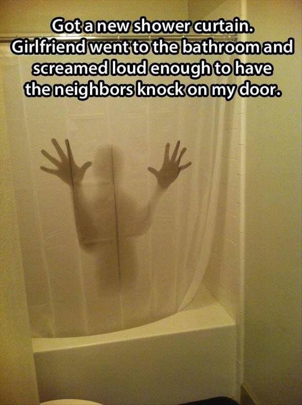 Got A New Shower Curtain... - Funny pictures
