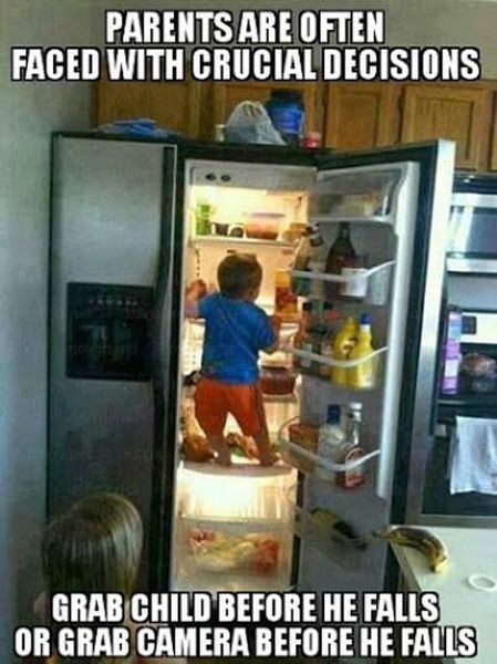 Parents Are Often Faced With Crucial Decisions - Funny pictures
