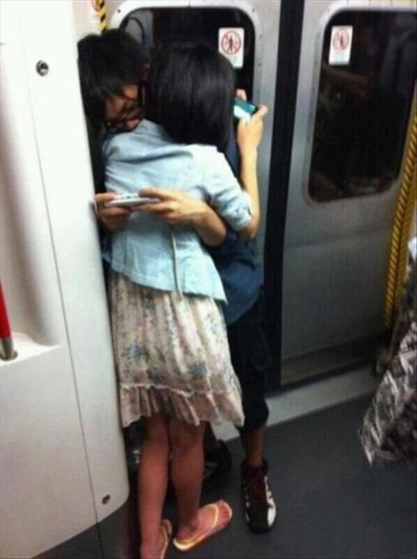 Meanwhile In Metro - Funny pictures