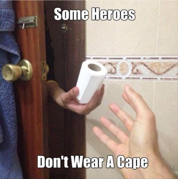 Some Heroes Don't Wear A Cape - Funny pictures