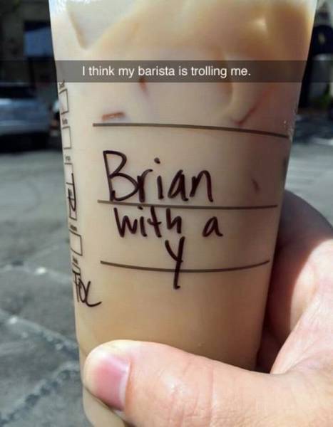Trolling Barista - Funny pictures