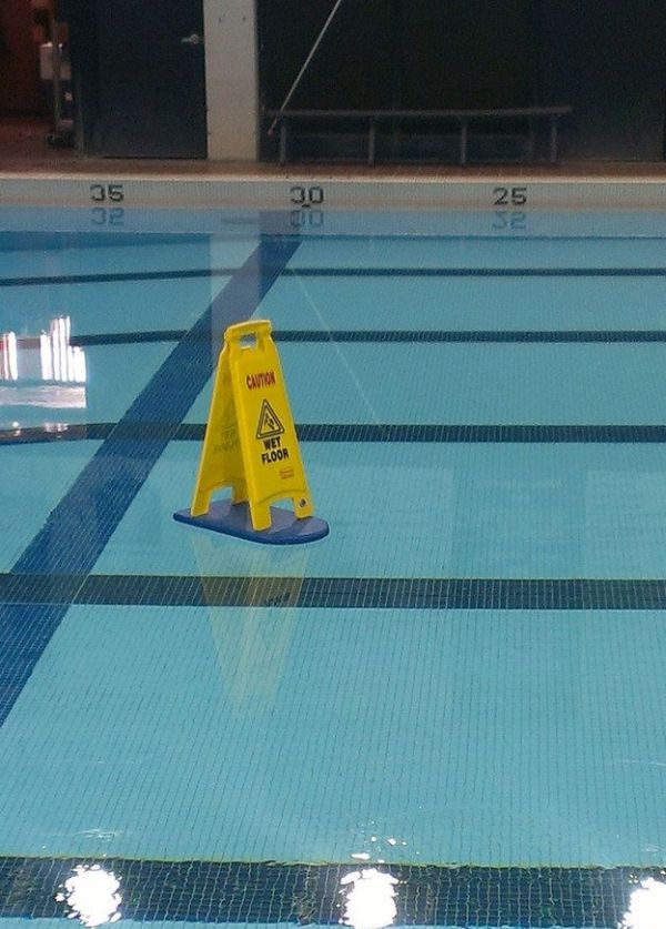 Caution Wet Floor - Funny pictures