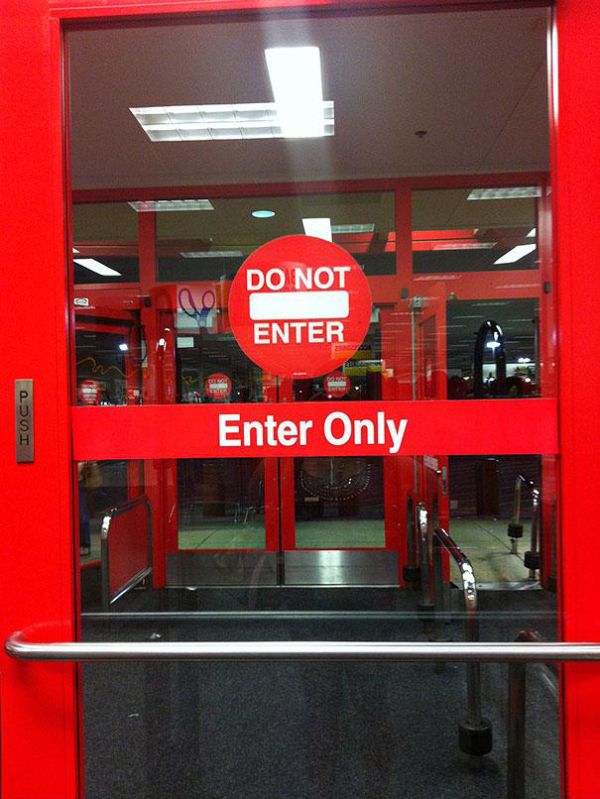 Confused Doors - Funny pictures