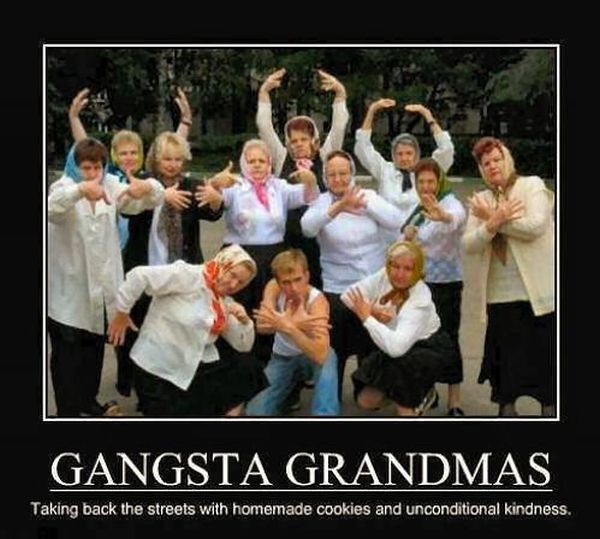 Gangsta Grandmas - Funny pictures