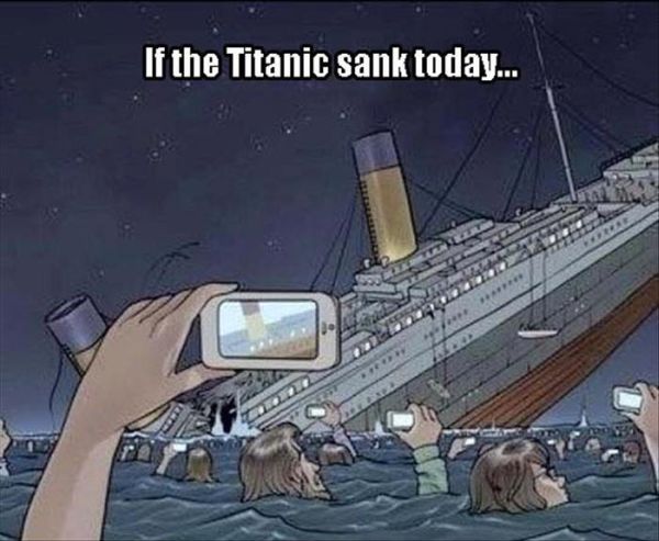 If The Titanic Sank Today - Funny pictures