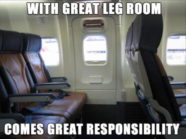 What Comes With Great Leg Room - Funny pictures