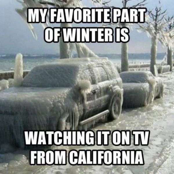 My Favorite part Of Winter Is - Funny pictures