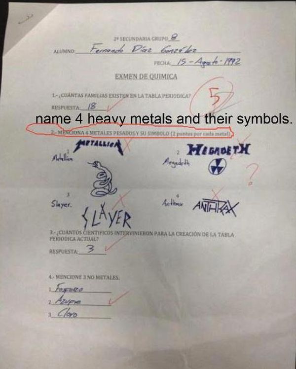 This kid is metal! - Funny pictures