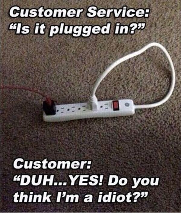 Is It Plugged In Funny Pictures Funny Pictures